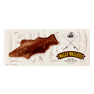 Wally Walleye Solid Milk Chocolate