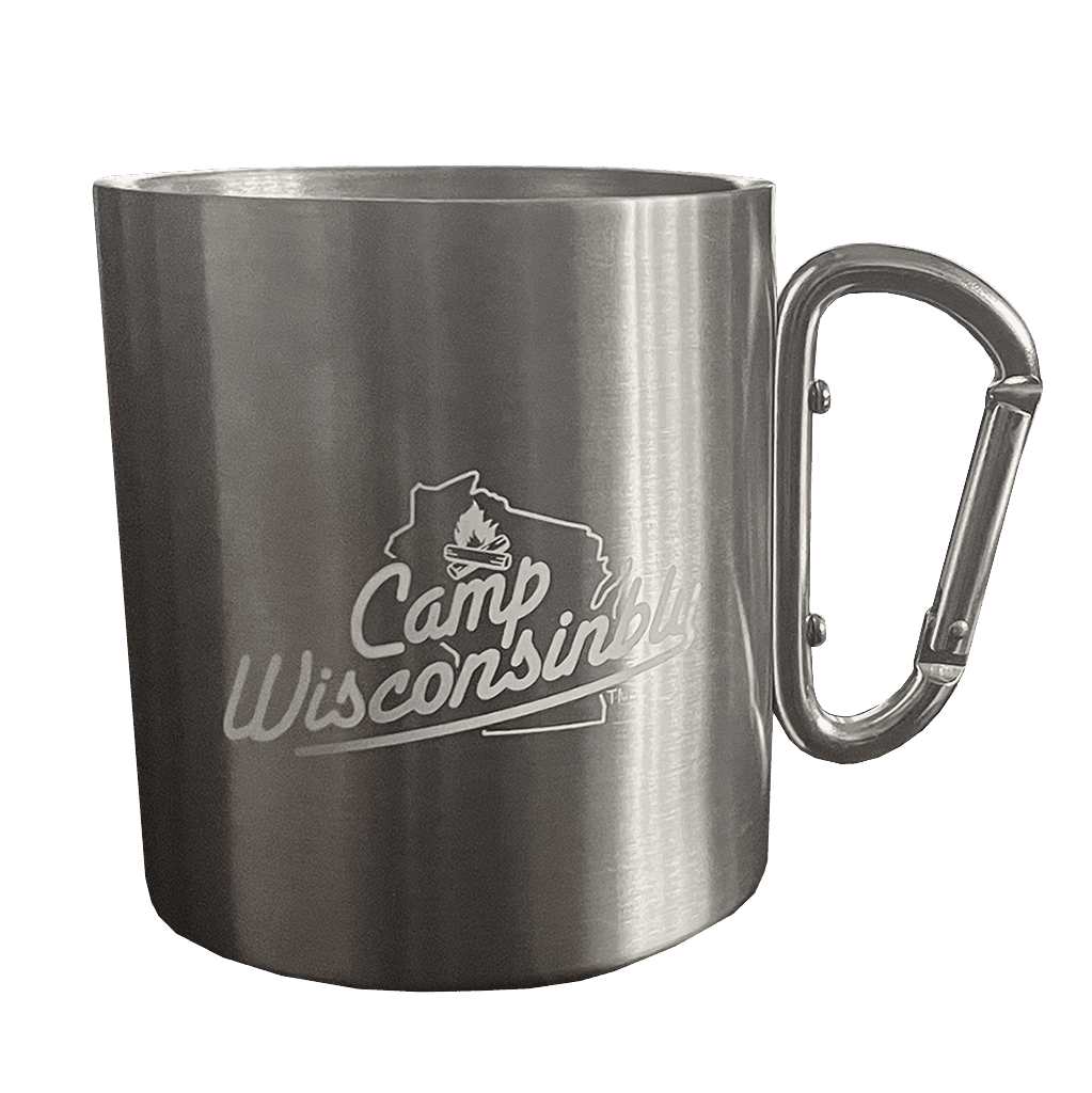 Camp Wisconsinbly Carabiner Mug
