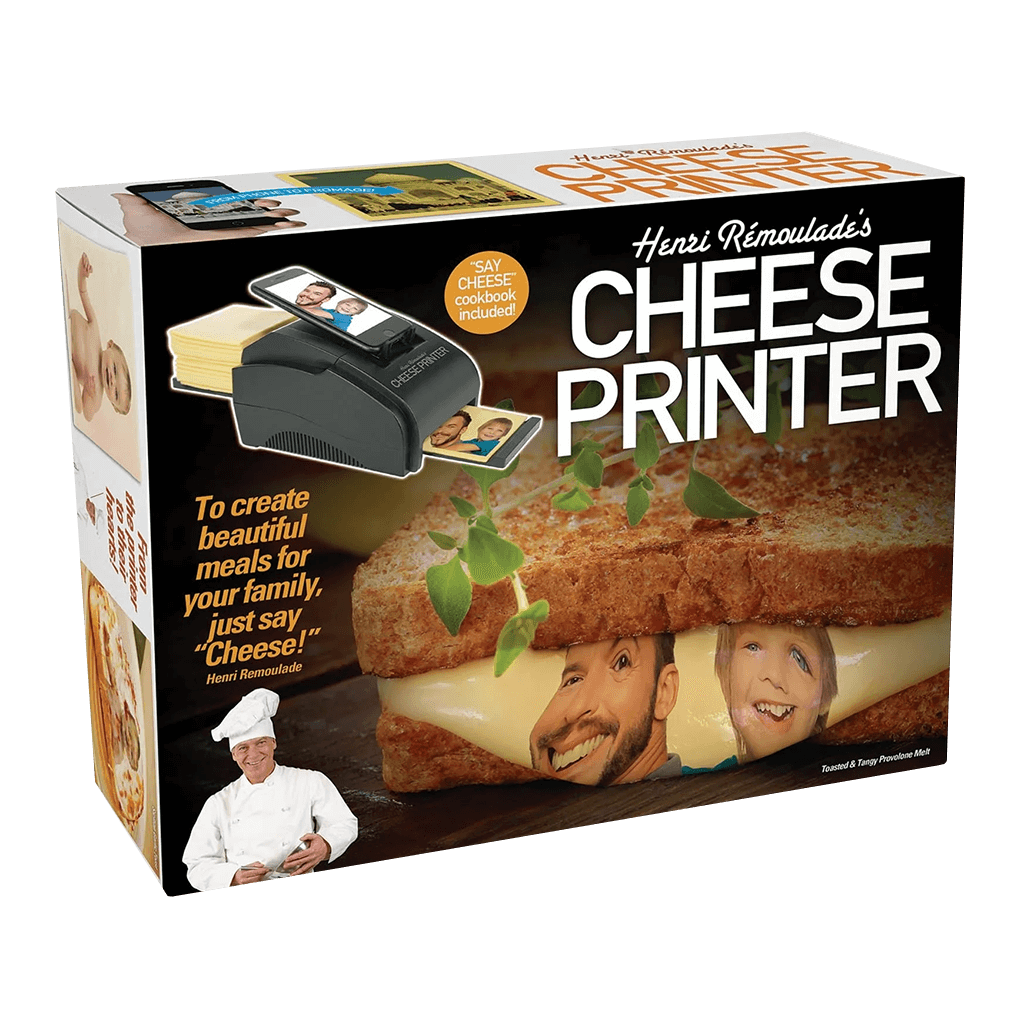 Prank Gift Box Cheese Printer