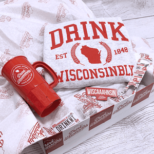Drink Wisconsinbly Collegiate Gift Box
