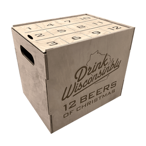 Drink Wisconsinbly Wisconsin 12 Beers of Christmas Crate