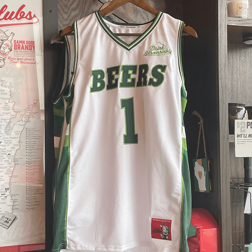 Milwaukee BEERS Basketball Jersey - Drink Wisconsinbly