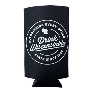 Logo Badgers Tall Boy Koozie