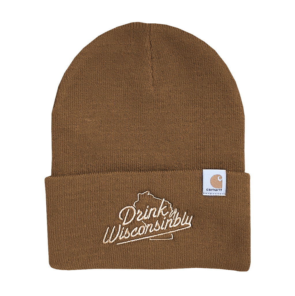 Carhartt Watch Cap Drink Wisconsinbly