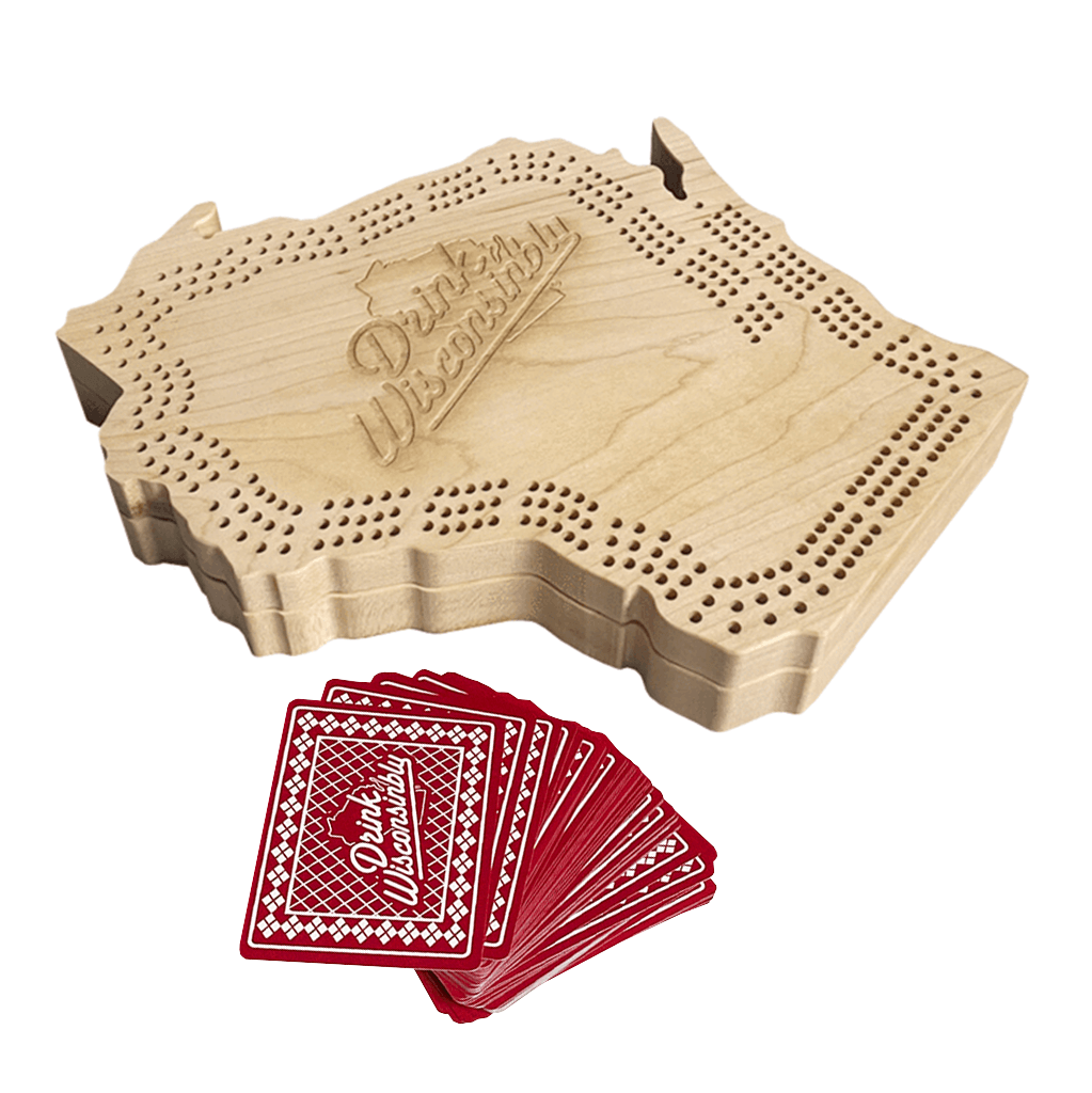Drink Wisconsinbly Cribbage Board