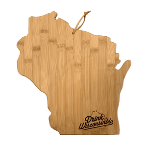 Drink Wisconsinbly Bamboo Cutting Board