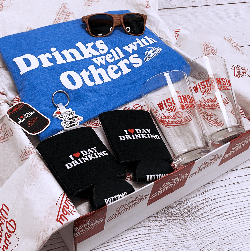 Drink Wisconsinbly Drinks Well With Others Gift Box