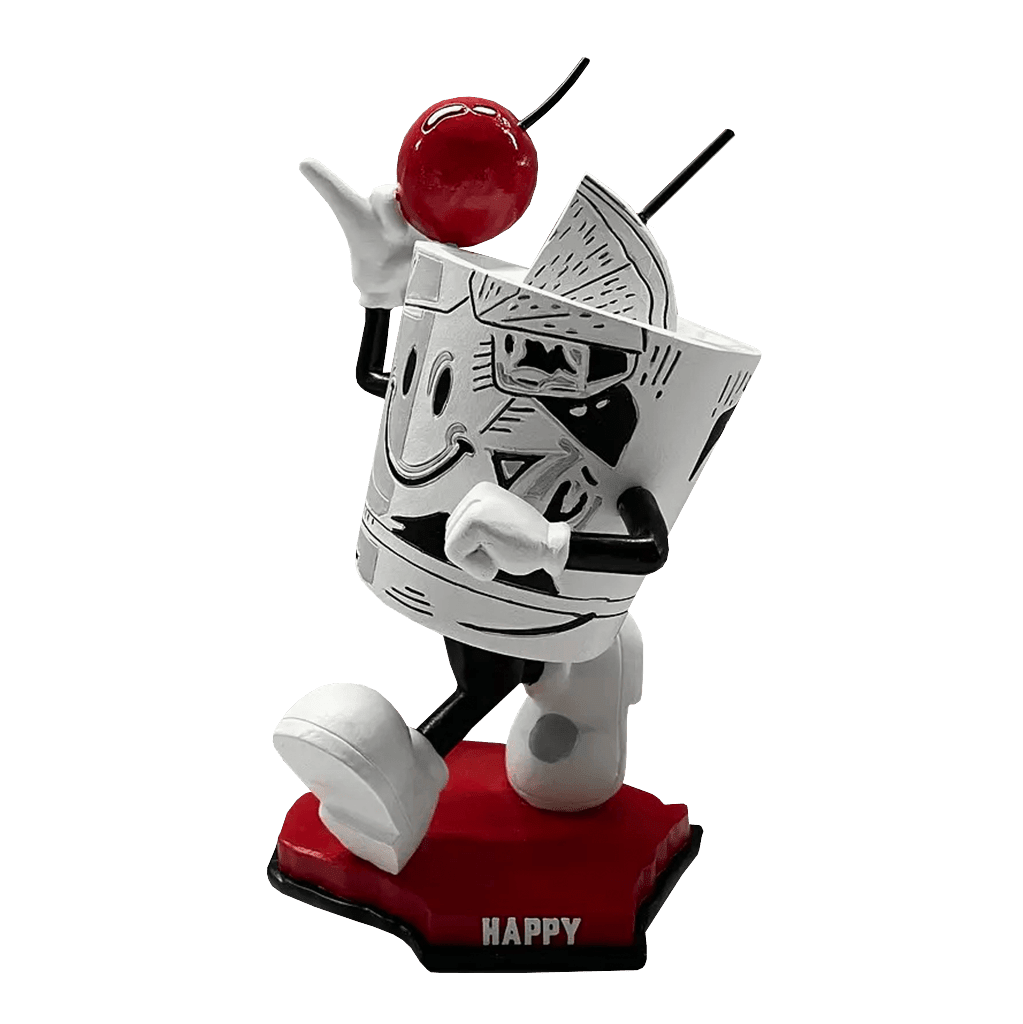 Drink Wisconsinbly Happy Old Fashioned Bobblehead