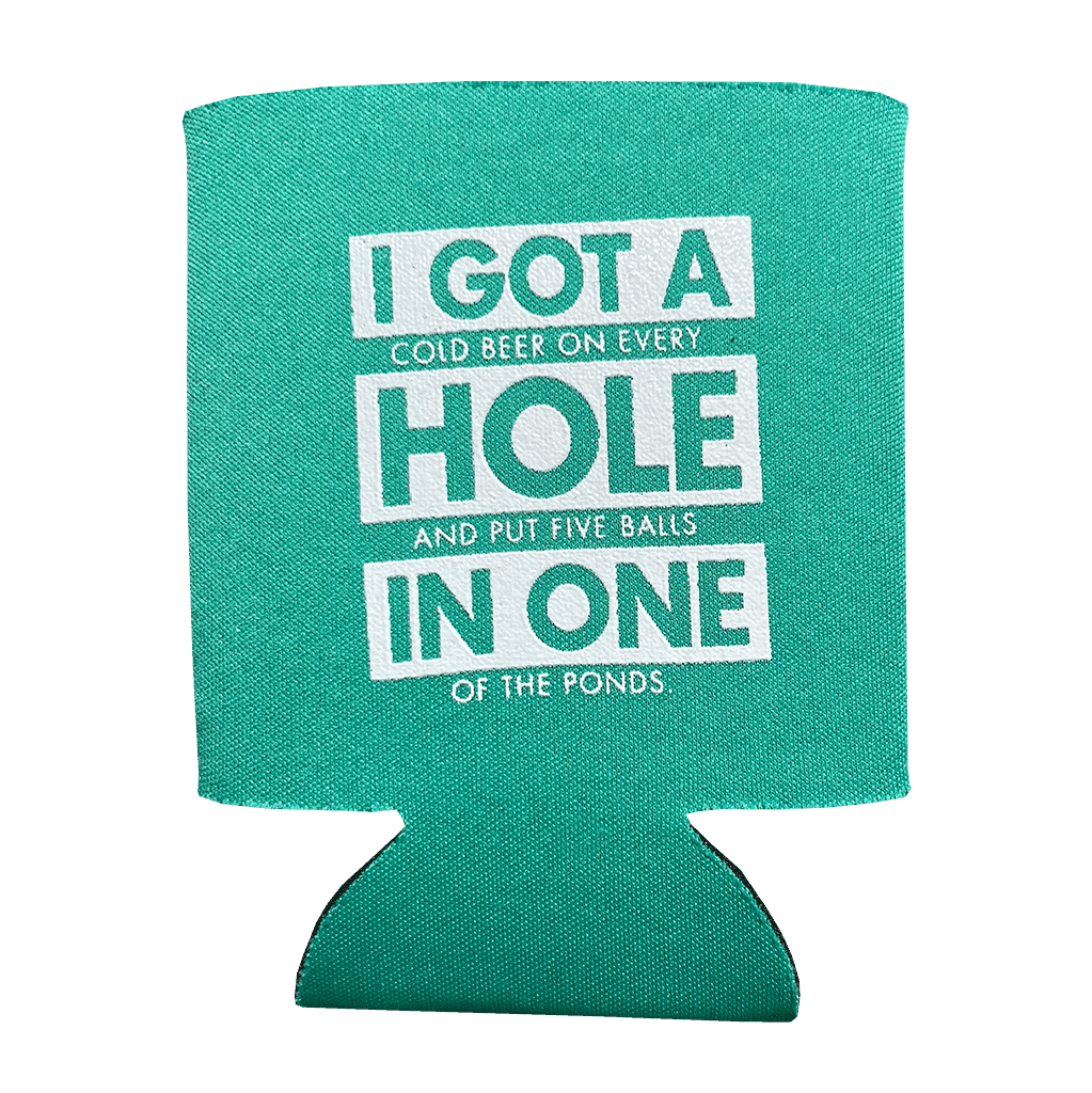 Drink Wisconsinbly Hole in One Coozie