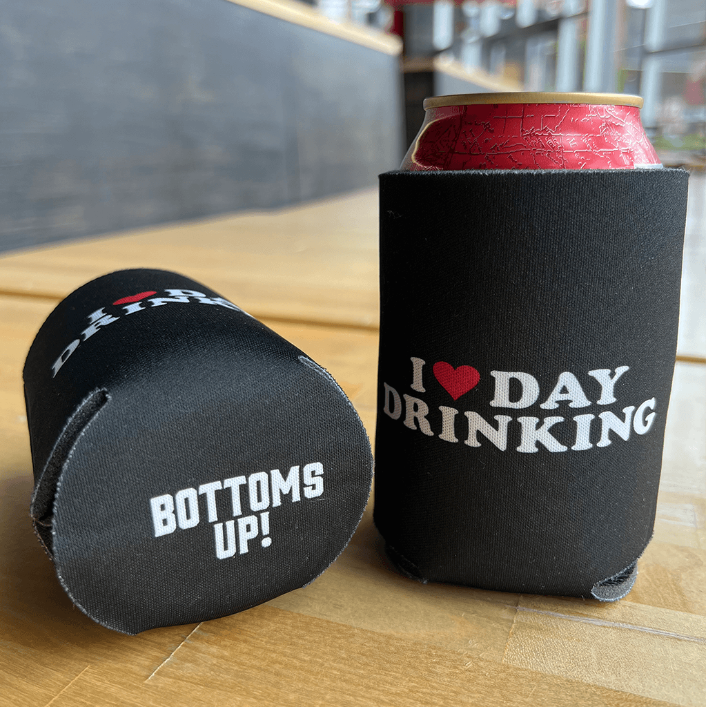 Drink Wine, Wag On Wine Bottle Koozie