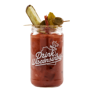 Drink Wisconsinbly Bloody Mary Mason Jar
