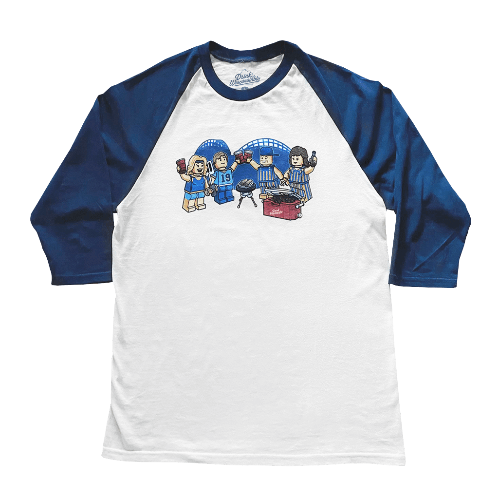 Milwaukee Baseball Tailgating 3/4 Sleeve Outfielder Jersey