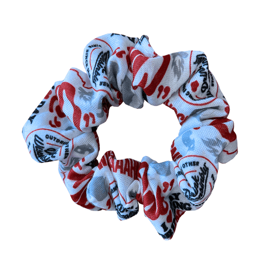 "Happy Old Fashioned" Hair Scrunchie
