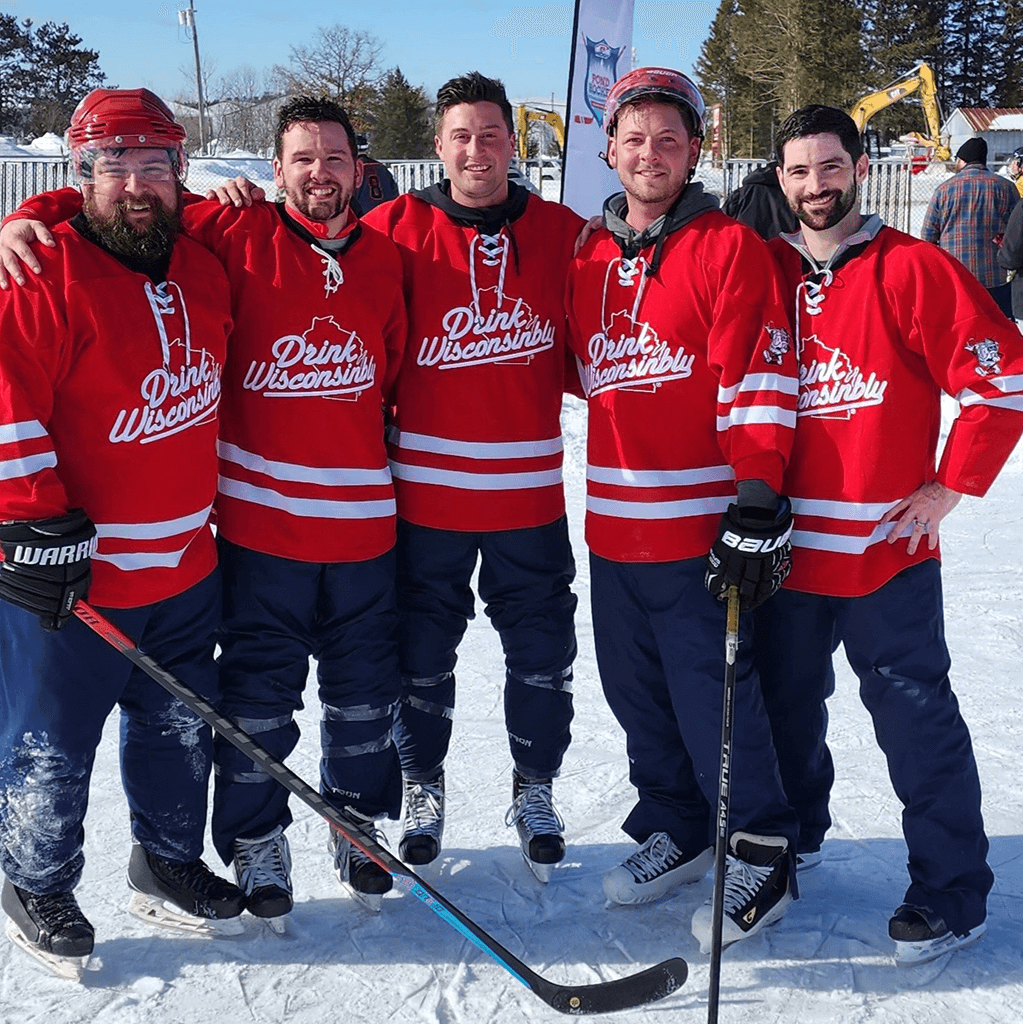 Red Hockey Jersey