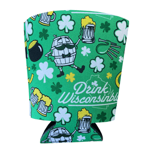 Drink Wisconsinbly St. Patrick's Day Cup Coozie