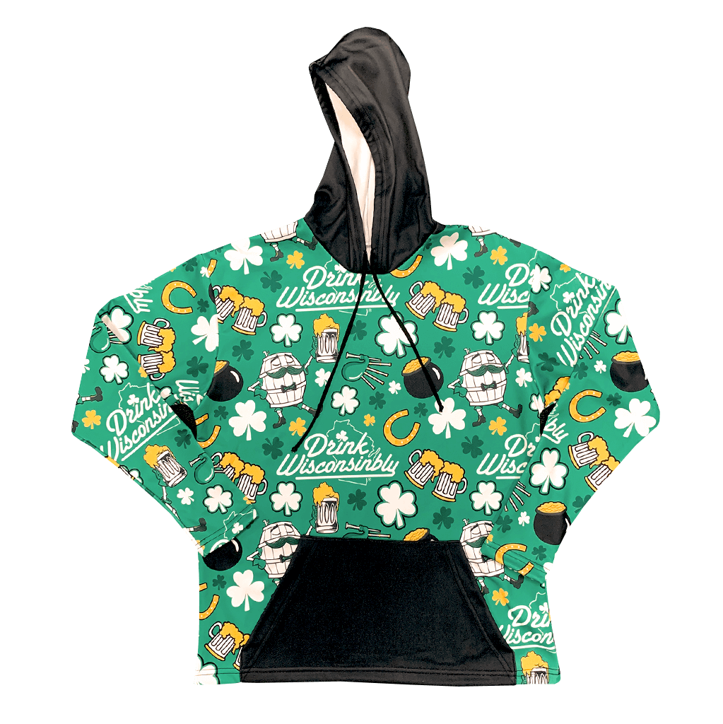 Drink Wisconsinbly St. Patrick's Day Hoodie
