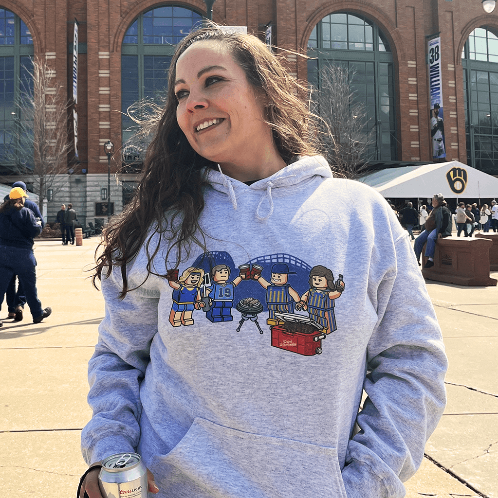 Drink Wisconsinbly Milwaukee Miller Park Baseball Tailgating Hoodie