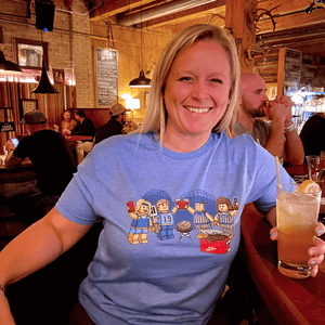 Drink Wisconsinbly Baseball Tailgate T-Shirt