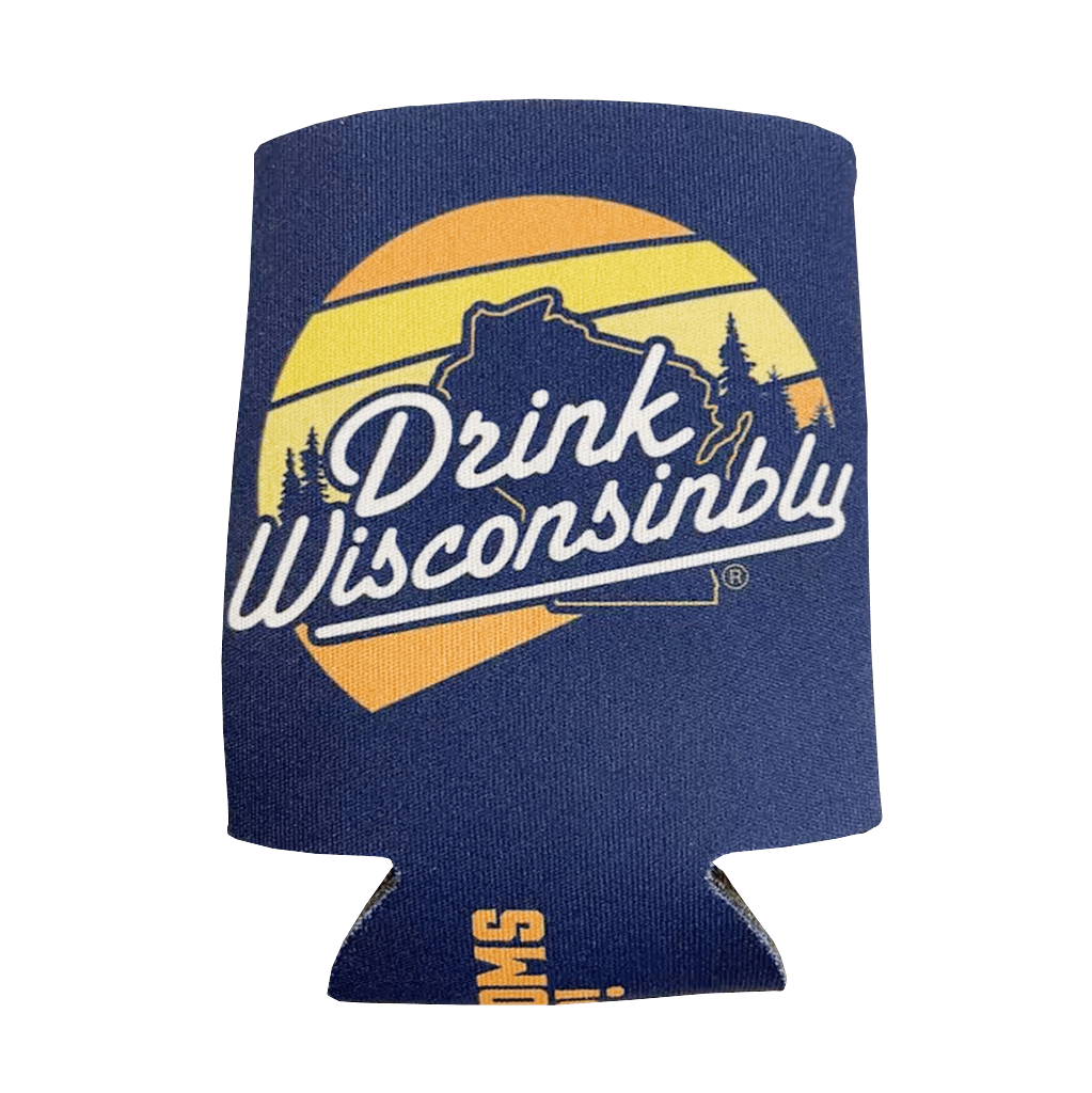 Drink Wisconsinbly Sunset Coozie