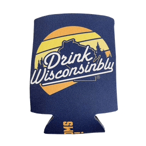 Drink Wisconsinbly Sunset Coozie