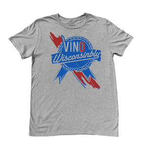 Drink Wisconsinbly Vino Etcetera Tavern Collection T-Shirt
