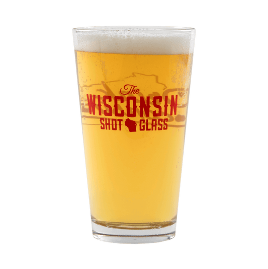 Drink Wisconsinbly Wisconsin Shot Glass Pint Glass
