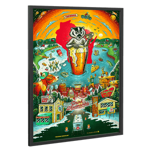 Drink Wisconsinbly Wisconsin Wonderland Poster