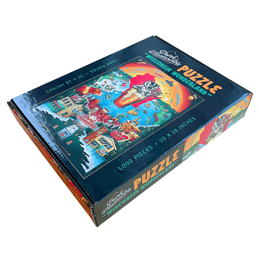 Wisconsin Puzzle and Board Games - Drink Wisconsinbly - Drink Wisconsinbly