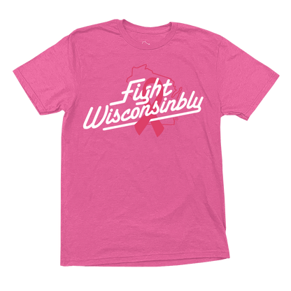 Pink Fight Wisconsinbly T-Shirt