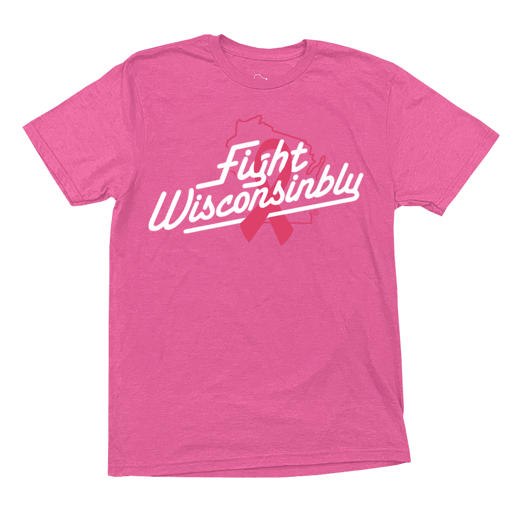 Pink Fight Wisconsinbly T-Shirt