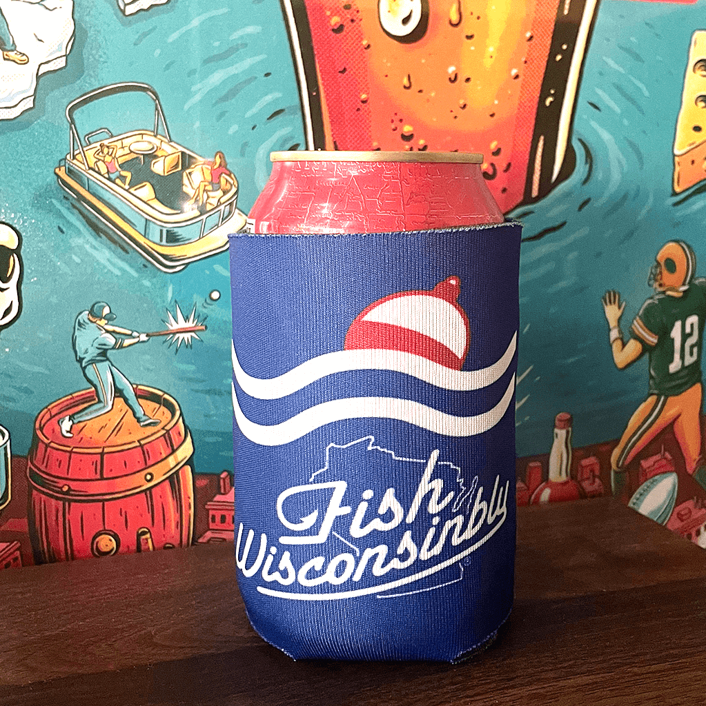 Fish Wisconsinbly "Bobber" Coozie
