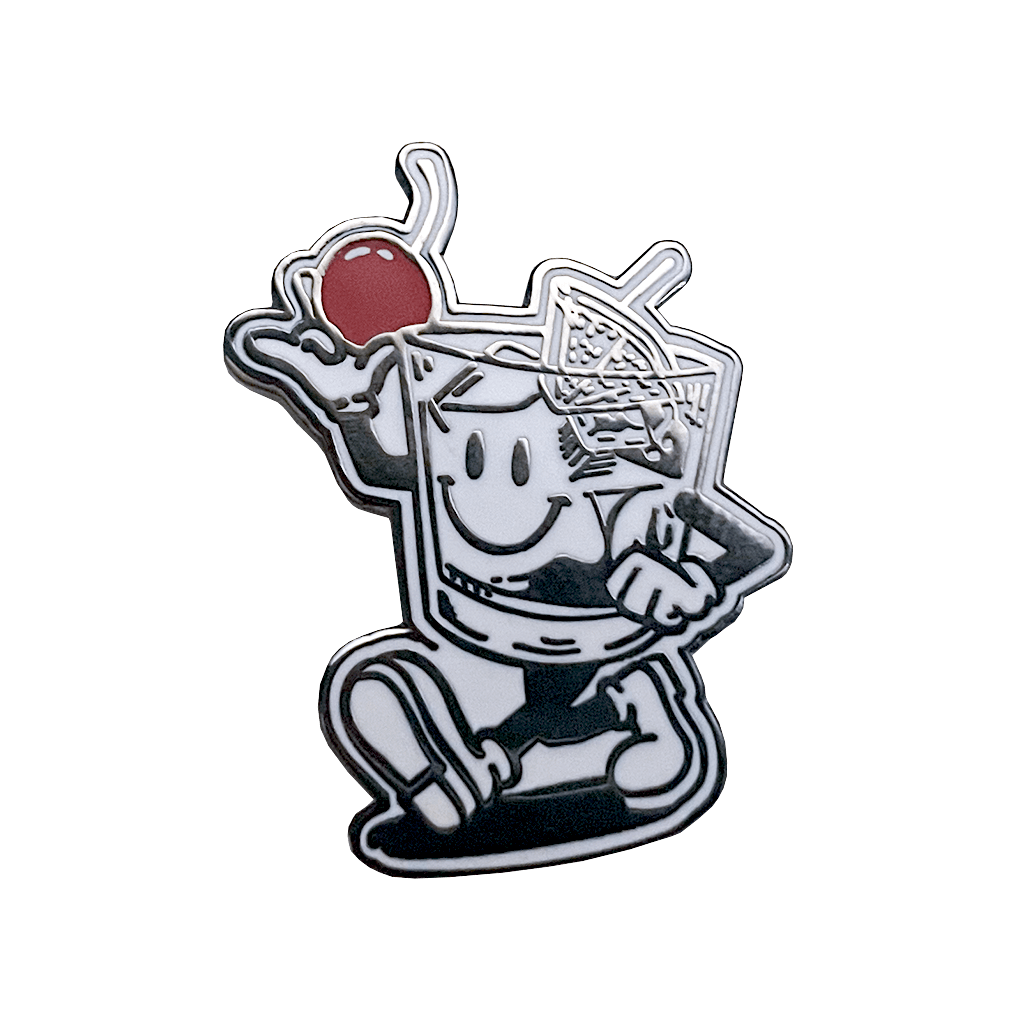 "Happy Old Fashioned" Lapel Pin