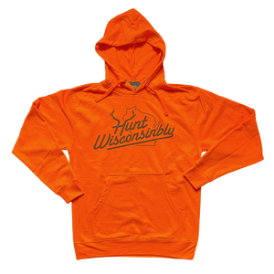 Hunt Wisconsinbly Orange Hoodie