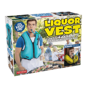 Drink Wisconsinbly Prank Gift Box Liquor Vest