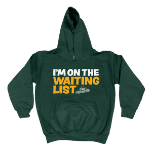 Play Wisconsinbly "I'm on the Waiting List" Youth Hoodie