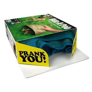 Drink Wisconsinbly Prank Gift Box Hide-A-Poo Open