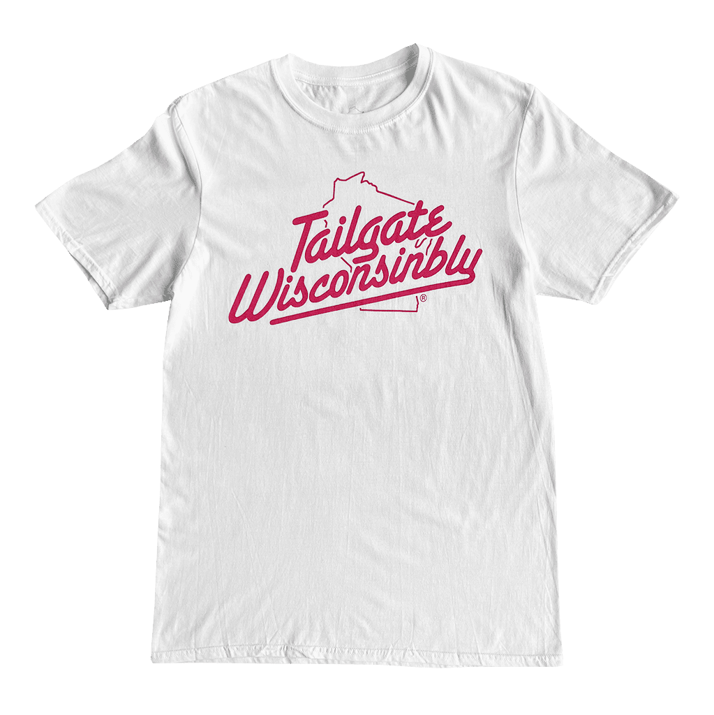 White Tailgate Wisconsinbly T-Shirt